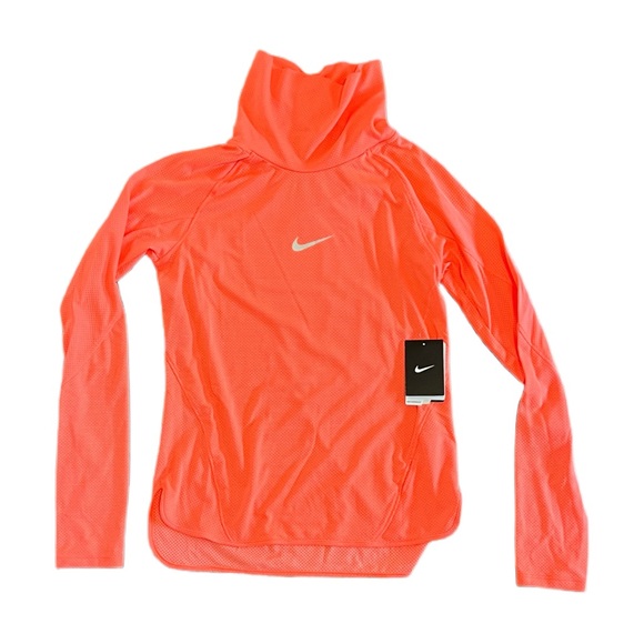NEW Women’s Nike Dri-Fit Running Top Turtleneck Long Sleeves Medium ($110) NWT - Picture 1 of 12